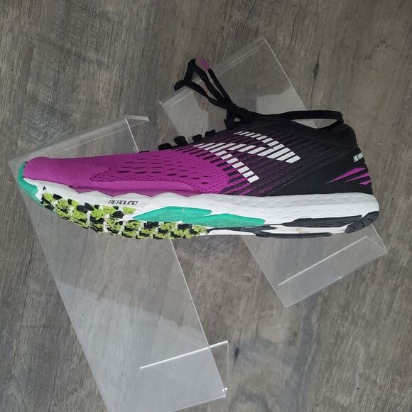 New Balance Sneakers Women Size 7.5 Purple Black Running Shoes Hanzo S RevLite - Picture 5 of 9